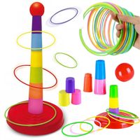 WOOPIE Gra Zręcznościowa Rzut do Celu Obręcze Ringo