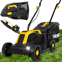 KOSIARKA ELEKTRYCZNA TRAWY MOCNA 1300W 32CM 32L LEKKA REGULACJA WYSOKOŚCI