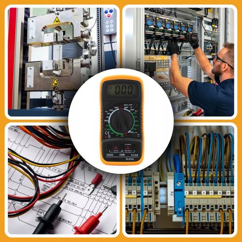 PROFESJONALNY MIERNIK PRĄDU DO MIERZENIA AMPEROMIERZ CYFROWY LCD UNIWERSALN na Arena.pl