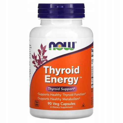 NOW Foods - THYROID ENERGY 180 kapsułek - TARCZYCA na Arena.pl
