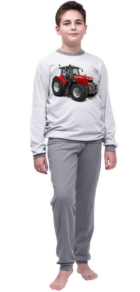 Piżama dziecięca Traktory zdjęcie 2