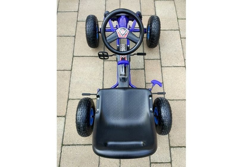 Gokart  Niebieski A-15 Pompowane Koła zdjęcie 5