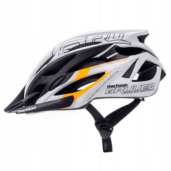 Kask rowerowy regulowany METEOR GRUVER r.L 58-61 cm zdjęcie 15