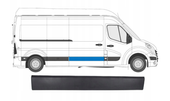 Nissan NV400 listwa drzwi boczne przesuwne