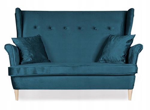 Zestaw wypoczynkowy mebli uszak Ari sofa fotele pufy  komplet na Arena.pl