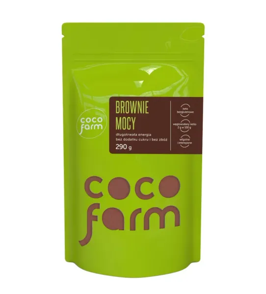Brownie Mocy Coco Farm, 290g zdjęcie 1