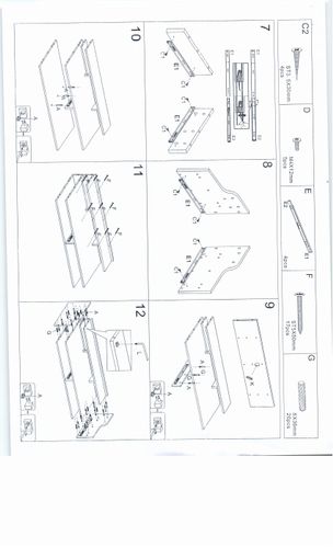 BIURKO B-160 BIAŁY/DĄB na Arena.pl