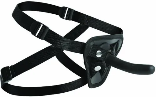 xr brands deluxe zestaw z uprzężą i silikonowym elementem czarny na Arena.pl