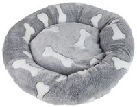 Legowisko dla zwierząt domowych szare L 60x60x13cm do 9 kg UNIQ PETS