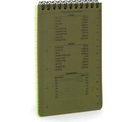 Notes survivalowy odporny na wilgoć Snugpak 10x15 cm zielony