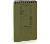 Notes survivalowy odporny na wilgoć Snugpak 10x15 cm zielony