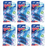 6 x KOSTKA DO WC 4w1 TYTAN BLUE WATER 2x40g