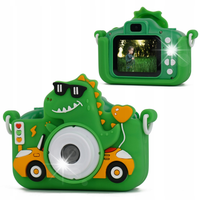 Aparat Cyfrowy XREC X2 48MP Kamera 1080p dla Dziecka 5x Gry MP3 Dinozaur