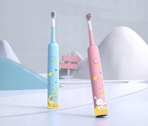 SZCZOTECZKA SONICZNA DLA DZIECI ELEKTRYCZNA DO ZĘBÓW PREMIUM BŁĘKIT HEELLY na Arena.pl