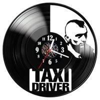 Zegar ścienny z płyty winylowej Taxi driver 967.14