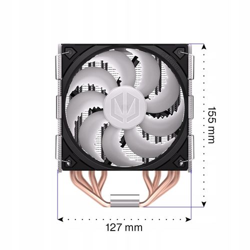 Chłodzenie procesora powietrzem ENDORFY Fera 5 ARGB, 120mm, TDP 220W na Arena.pl