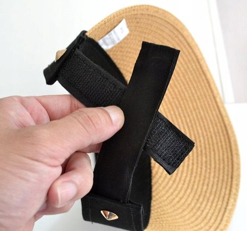 Przeciwsłoneczny Daszek słomiany czapka z daszkiem  KR27_Jasny na Arena.pl