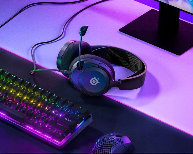 Słuchawki STEELSERIES Arctis Nova 1 Czarny zdjęcie 14
