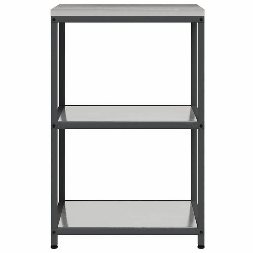 Półka do przechowywania w kuchni Srebrny Stal nierdzewna na Arena.pl