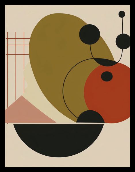 Plakat 50x65cm Geometryczny Balans zdjęcie 2