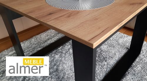 Ława Stolik K5 w stylu loft 70x70x50 na Arena.pl