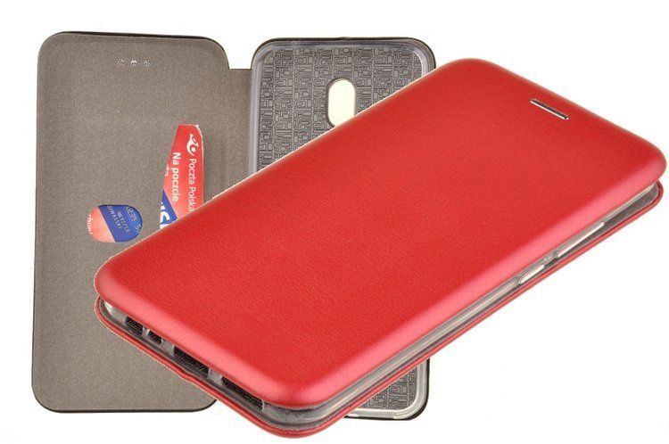 Etui Elegance do Xiaomi Redmi 8A czerwony zdjęcie 1