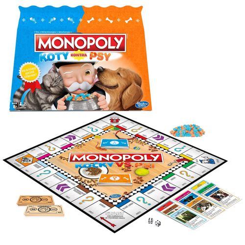 MONOPOLY Koty Kontra Psy E5793 na Arena.pl