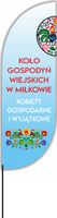 WINDER FLAGA REKLAMOWA rozmiar XL Koło Gospodyń Wiejskich KGW
