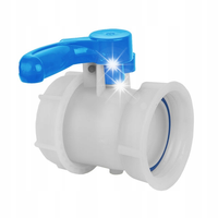 ZAWÓR MOTYLKOWY IBC GW S100 X 8 Z WYLOTEM GZ S100 X 8 WYTRZYMAŁY DO MAUZERA