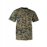 Koszulka Męska T-shirt Bawełniana HELIKON Moro Digital Woodland S