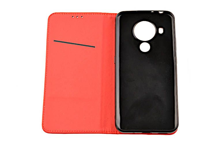 Etui Smart do Nokia 5.4 czerwony zdjęcie 3