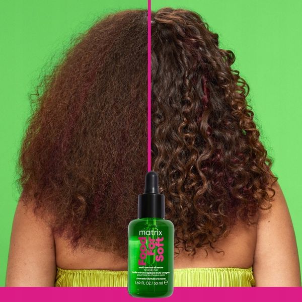Matrix Food For Soft olejek nawilżajacy, maska do włosów suchych ZESTAW zdjęcie 10