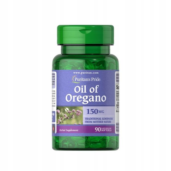 OREGANO OIL 90 kaps OLEJEK Z OREGANO zdjęcie 1