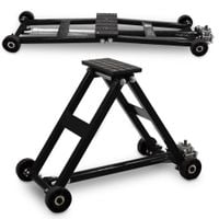 19737 podnośnik nożycowy z płaską platformą udźwig 2,5T na korbkę ręczną