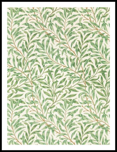 Plakat 60x80cm Willow Pattern 2, Morris Vintage do Salonu na Arena.pl