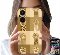 ETUI DO OPPO RENO7 LITE 5G - LOVE CAT, WZORY Z KOTAMI, ŁAPKI KOTÓW