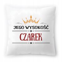 Poduszka Dla Czarka Na Urodziny Ze Zdjęciem Na Prezent Biała 40X40 Cm