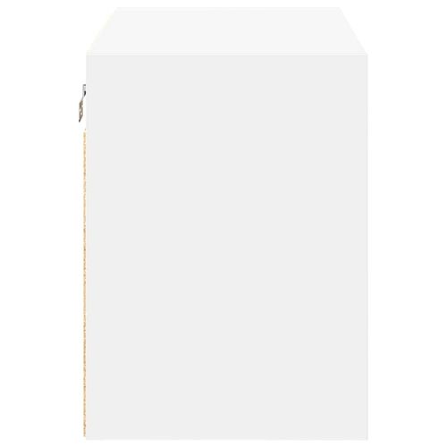 Garażowa szafka ścienna Biała z drewna klejonego na Arena.pl