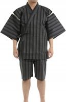 Japońskie tradycyjne kimono Jinbei Sijiraori 100% bawełna roz 3XL 0Q5