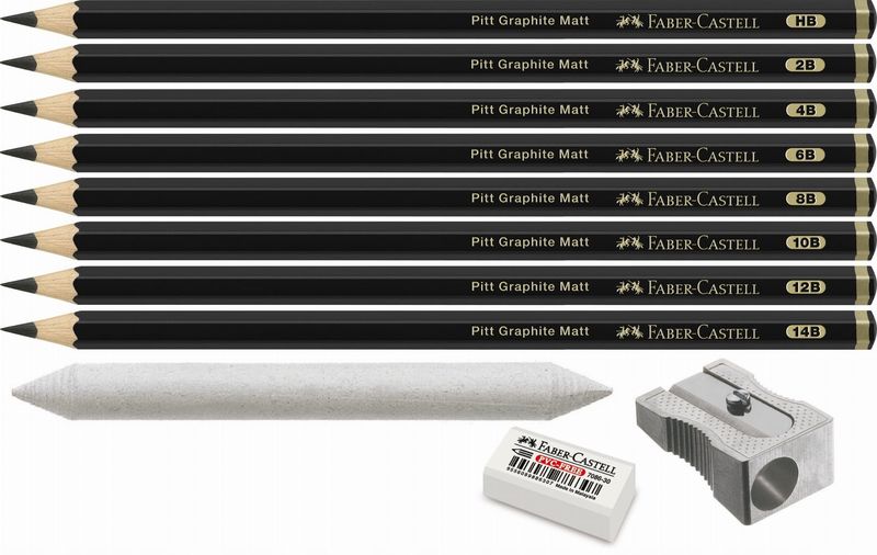 Ołówek artystyczny Pitt Graphite Matt zdjęcie 12
