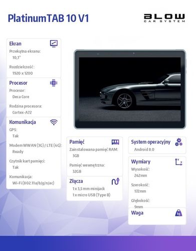 BLOW Tablet PlatinumTAB 10 V1 na Arena.pl