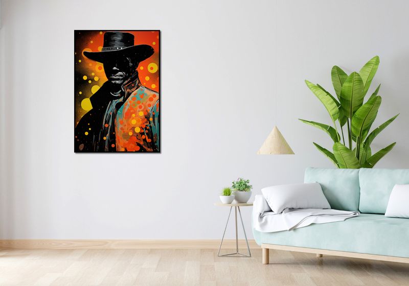Plakat 70x100cm Kowboj Kosmosu zdjęcie 4