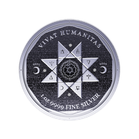 Tokelau: Vivat Humanitas 1 uncja Srebra 2022 Proof