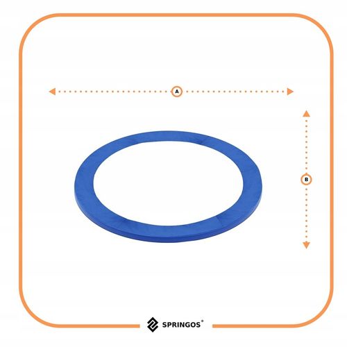 MOCNA OSŁONA SPRĘŻYN DO TRAMPOLINY 244-252 cm 8FT NA SPRĘŻYNY GRUBA na Arena.pl