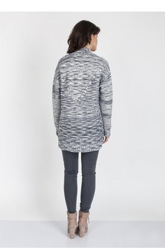 Sweter SWE102 Gray/Navy Blue - MKM  S na Arena.pl