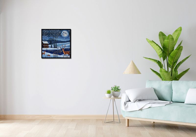 Plakat 50x50cm Przyszła Zima zdjęcie 4