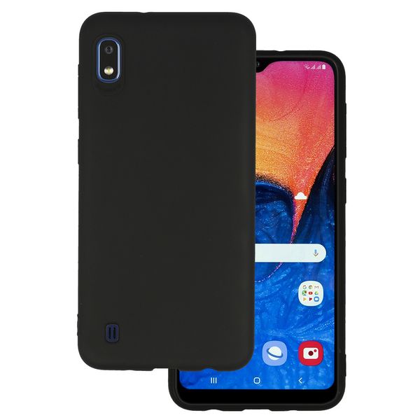 Back Case MATT do SAMSUNG GALAXY A10 Czarny zdjęcie 1