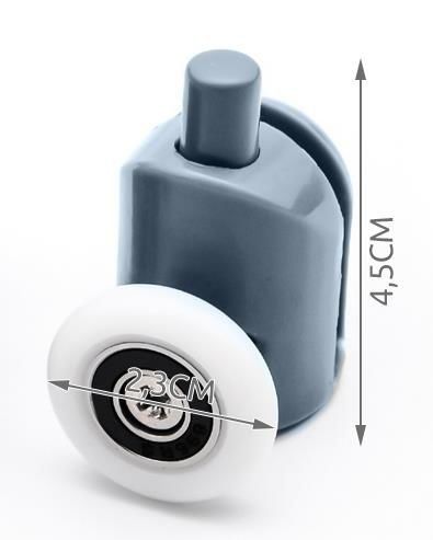 Kółko Do Kabiny Prysznicowej Pojedyncze Dolne na Arena.pl