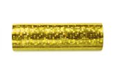 Serpentyny holograficzne złote, 3,8 m