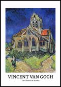 Plakat 70x100cm Design Auvers, Van Gogh Vintage do Salonu